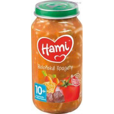 HAMI Špagety s hovězím a zeleninou (250 g) - maso-zeleninový příkrm