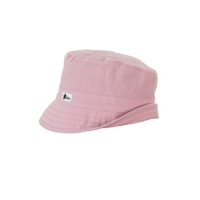 STERNTALER Klobouk bavlna se lněným charakterem UV 50+ pink holka-41 cm-4-5 m