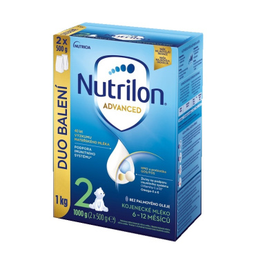 NUTRILON 2 Advanced pokračovací kojenecké mléko 1 kg, 6+