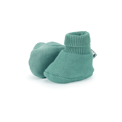 STERNTALER Capáčky pletené bavlna green chlapec vel. 15/16 cm- 5-6m
