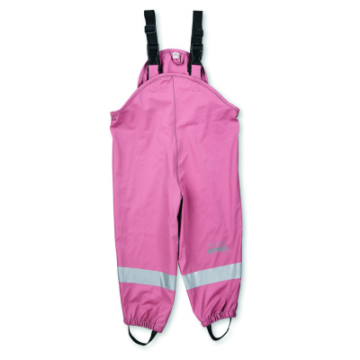STERNTALER Kalhoty do deště na kšandy s reflexními prvky rosa dívka veľ. 92 cm- 18-24 m