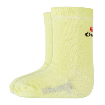 Little Angel-Ponožky STYL ANGEL - Outlast® - citronová Velikost: 30-34 | 20-22 cm