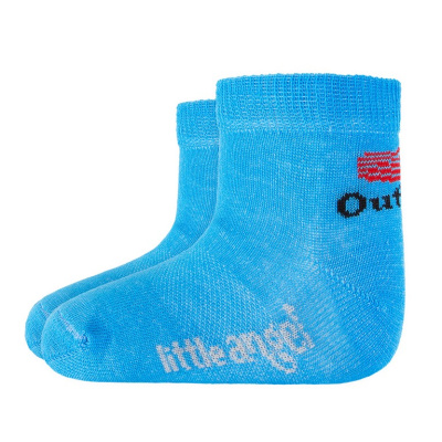 Little Angel-Ponožky dětské nízké Outlast® - modrá Velikost: 25-29 | 17-19 cm