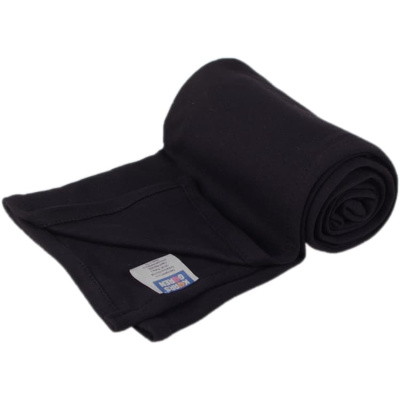 KAARSGAREN-Letní deka 70x100cm z bio-bavlny černá