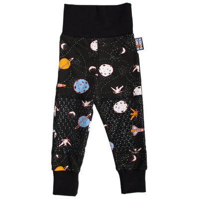 KAARSGAREN-Kalhoty s protiskluzem bavlna vesmír černý 68