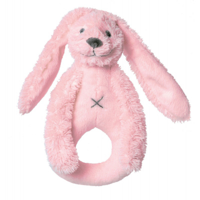 Happy Horse - Chrastítko králíček Richie růžové vel. 18 cm